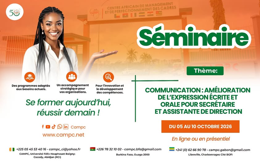 🎓 DÉVELOPPEZ VOS COMPÉTENCES EN COMMUNICATION PROFESSIONNELLE AVEC LE CAMPC !